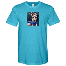 Load image into Gallery viewer, Llama Holiday Heathered Tee