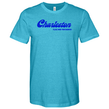 Load image into Gallery viewer, Charleston Blue Heathered Tee