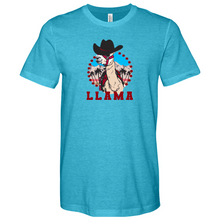 Load image into Gallery viewer, Llama Rancher Heathered Tee