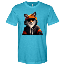 Load image into Gallery viewer, Fox Beard Heathered Tee