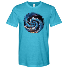 Load image into Gallery viewer, Sunset Waves Heathered Tee