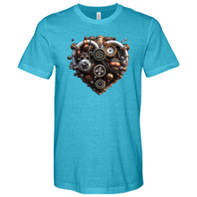 Load image into Gallery viewer, The Ticker Design Heathered Tee