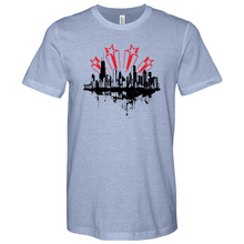 Load image into Gallery viewer, Chicago 4 Star Heathered Tee