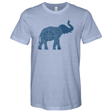 Load image into Gallery viewer, Mandala Elephant Heathered Tee