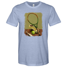 Load image into Gallery viewer, Dali Retro Tennis Heathered Tee