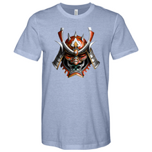 Load image into Gallery viewer, Red Japanese Mask Heathered Tee