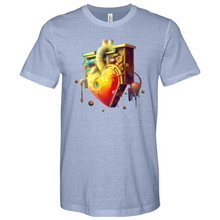Load image into Gallery viewer, Flushing Heart-Min Heathered Tee
