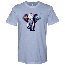 Load image into Gallery viewer, Geometric Elephant Heathered Tee