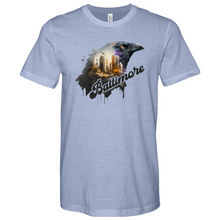 Load image into Gallery viewer, Baltimore Ravens Heathered Tee