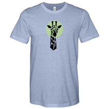 Load image into Gallery viewer, Giraffe Art Heathered Tee