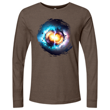 Load image into Gallery viewer, Colliding Atoms 02 Long Sleeve