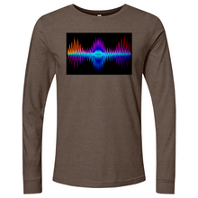 Load image into Gallery viewer, Frequency Red Orange Purple 02 Long Sleeve