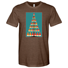 Load image into Gallery viewer, Santa Hat Tree Heathered Tee