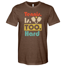 Load image into Gallery viewer, Tennis Heathered Tee