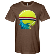 Load image into Gallery viewer, Tennis Head Heathered Tee