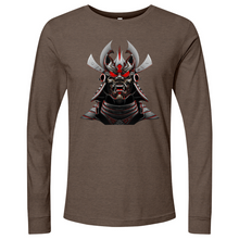Load image into Gallery viewer, Silver & Red Japanese Warrior MinLong Sleeve