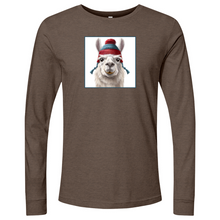Load image into Gallery viewer, llama Red Long Sleeve