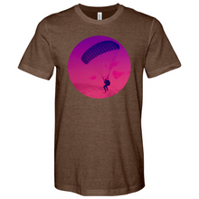 Load image into Gallery viewer, Purple Parachuter Heathered Tee
