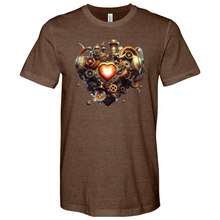 Load image into Gallery viewer, Heart Pipes Heathered Tee