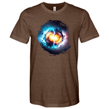 Load image into Gallery viewer, Colliding Atoms 02 Heathered Tee