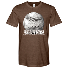 Load image into Gallery viewer, Atlanta Baseball Min Heathered Tee