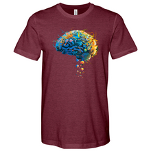 Load image into Gallery viewer, Atoms Brain Heathered Tee