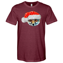 Load image into Gallery viewer, Snowy Fox Heathered Tee