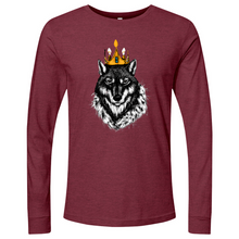 Load image into Gallery viewer, Wolf With Crown Min Long Sleeve