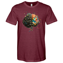 Load image into Gallery viewer, Brain Heathered Tee