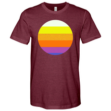 Load image into Gallery viewer, Pickleball Sunset Heathered Tee