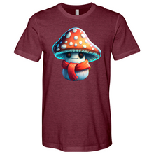 Load image into Gallery viewer, Little Shroomy With Scarf Heathered Tee