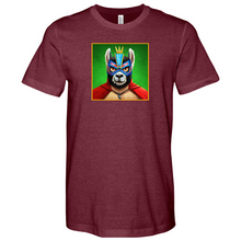 Load image into Gallery viewer, Llama Luchidor Green Heathered Tee