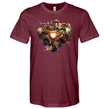 Load image into Gallery viewer, Heart Pipes Heathered Tee