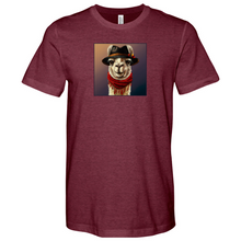 Load image into Gallery viewer, Llama Poet Heathered Tee