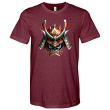Load image into Gallery viewer, Red Japanese Mask Heathered Tee