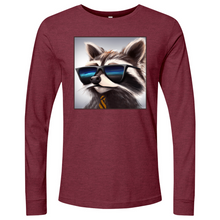 Load image into Gallery viewer, Preppy Raccoon Long Sleeve