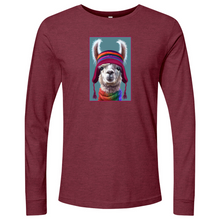 Load image into Gallery viewer, Llama Magenta Long Sleeve