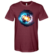 Load image into Gallery viewer, Colliding Atoms 02 Heathered Tee