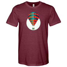 Load image into Gallery viewer, Hot Air Balloon Heathered Tee