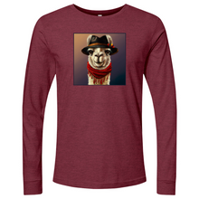 Load image into Gallery viewer, Llama Poet Long Sleeve