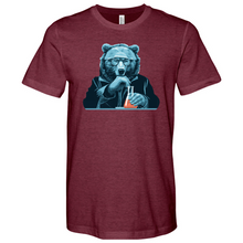 Load image into Gallery viewer, Bear in Thought Heathered Tee