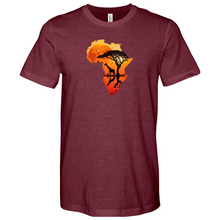 Load image into Gallery viewer, Africa Giraffe Heathered Tee