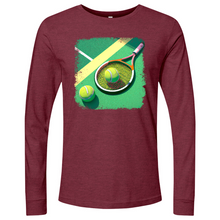 Load image into Gallery viewer, Retro Tennis-Green Long Sleeve
