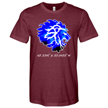 Load image into Gallery viewer, Japanese Blue Lion Heathered Tee