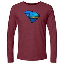 Load image into Gallery viewer, South Carolina Map Long Sleeve