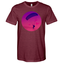 Load image into Gallery viewer, Purple Parachuter Heathered Tee