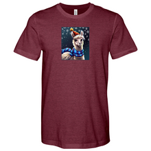 Load image into Gallery viewer, Llama Holiday Heathered Tee
