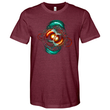 Load image into Gallery viewer, Atoms Face Heathered Tee