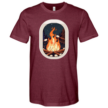 Load image into Gallery viewer, Forest Campfire Heathered Tee