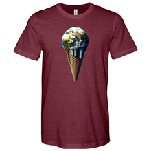 Load image into Gallery viewer, Melting Ice Cream Heathered Tee